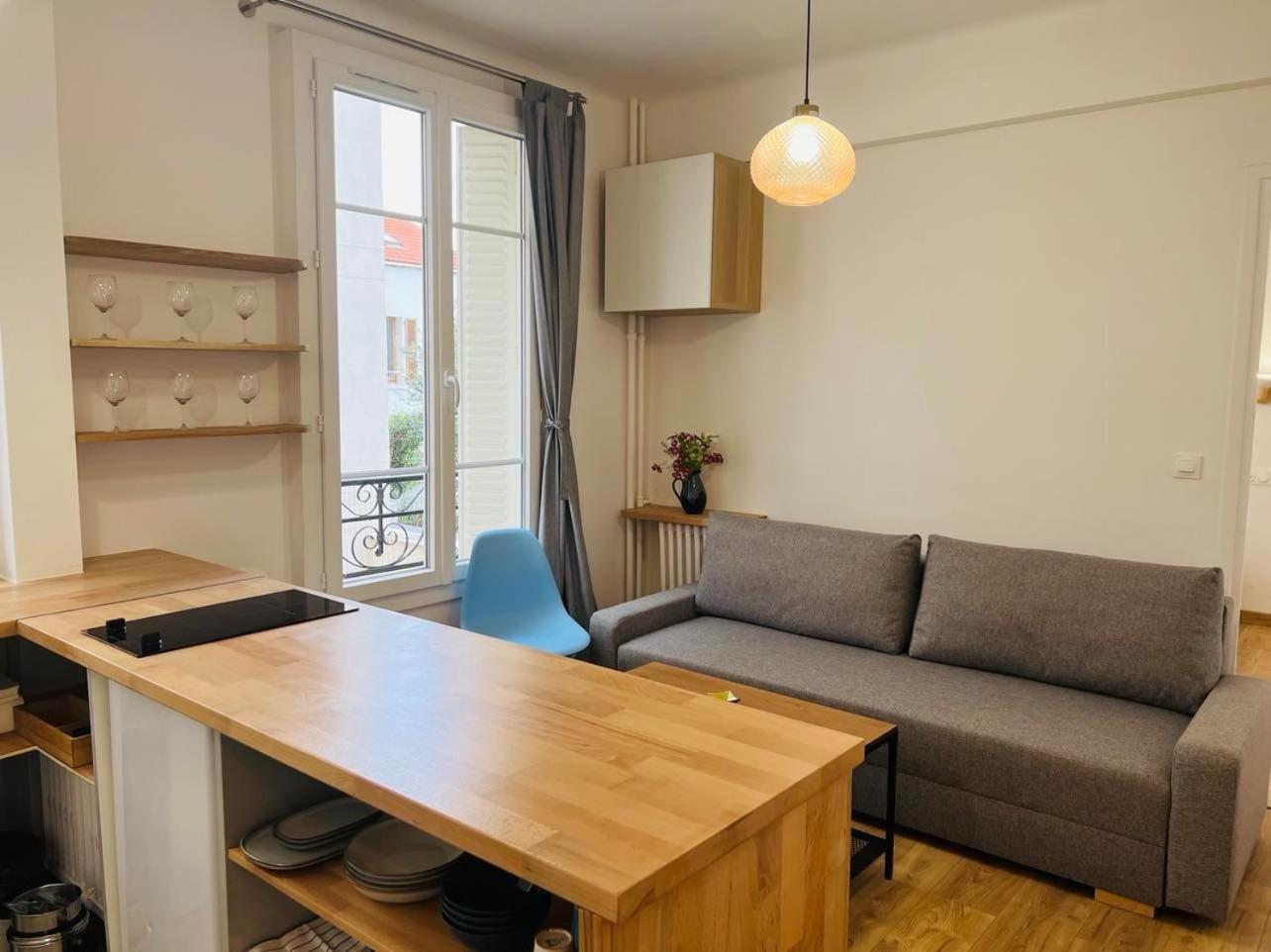 Cachan Bel Apartement 12 Minute Direct A Paris Centre Bagian luar foto